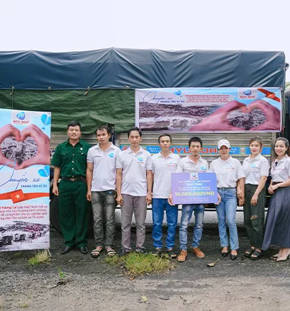 Biểu tượng tận tâm với khách hàng